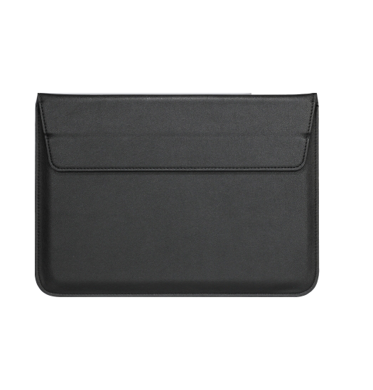 Macbook Pro 16 Quot Retro Diary Vegan Læder Sleeve Vintage Sort