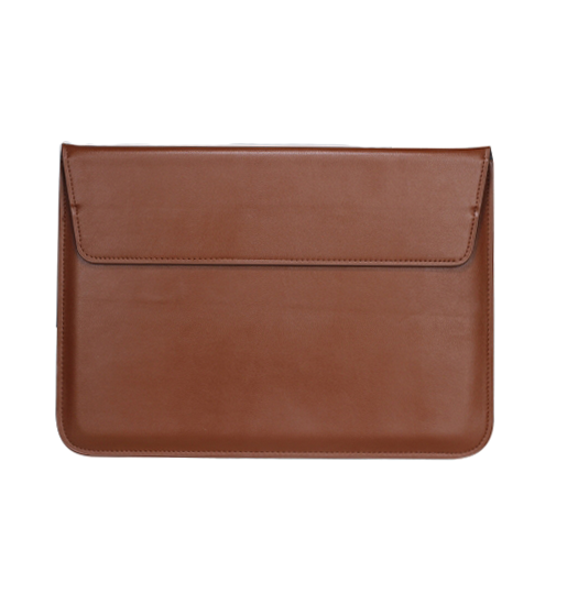 Computer 12 Quot Retro Diary Vegan Læder Sleeve Vintage Brun