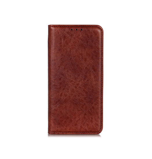 Iphone 12 Pro Max Deluxe Trade  Diary        Læder Cover Etui    Pung Brun