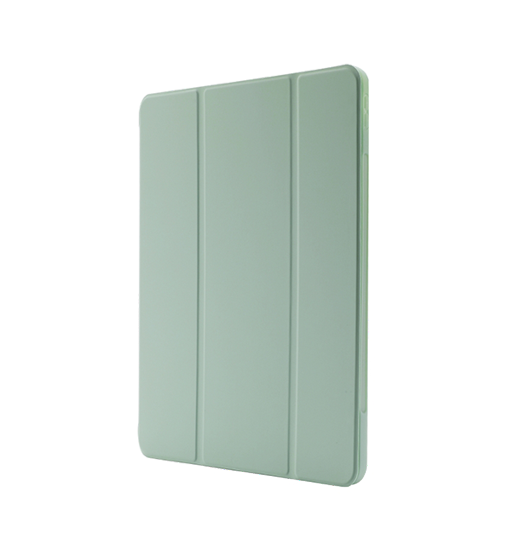 Ipad Air 13 Quot   2024 2025  Softhue Trade  Silikone Tri-fold Cover Lysegrøn
