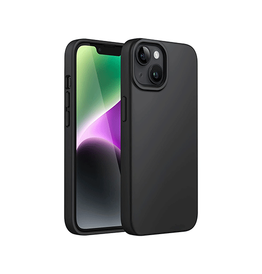 Iphone 13 Deluxe Trade Soft Touch Silikone Cover Sort