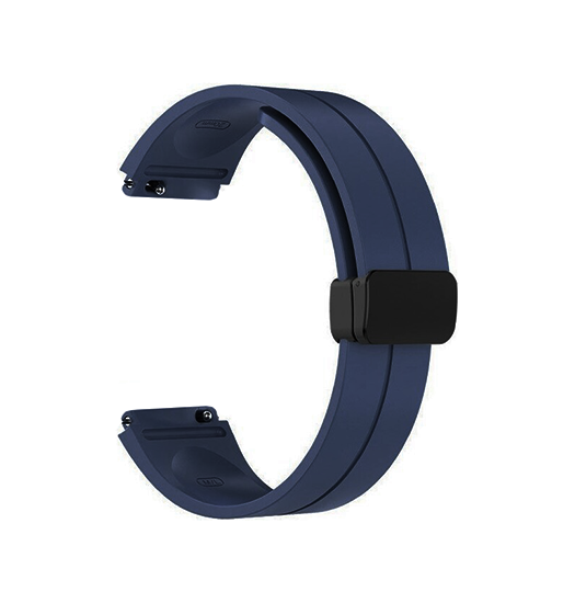 Samsung Galaxy Watch   Classic  43 47mm  Delx Straight-line Silikone Rem Navy