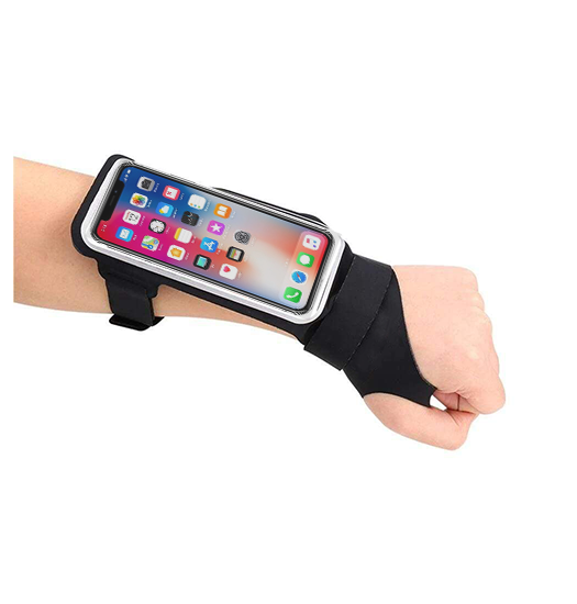 Iphone 11   Løbearmbånd Holder Til Håndleddet Sort