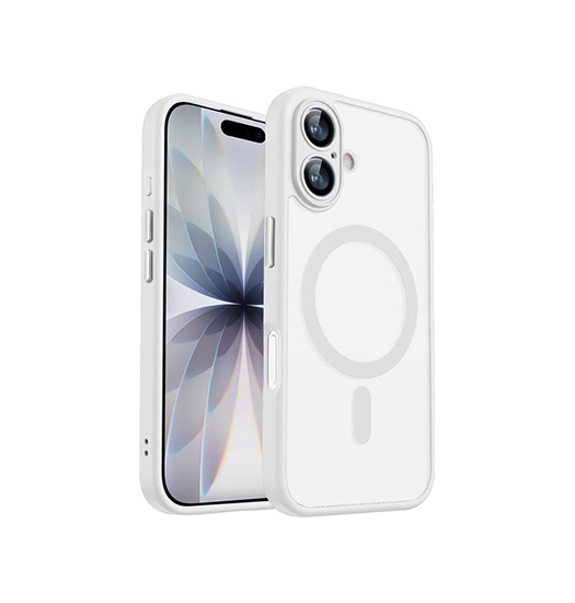 Iphone 17 Xdcase Trade  Frostet    Magsafe Cover Hvid