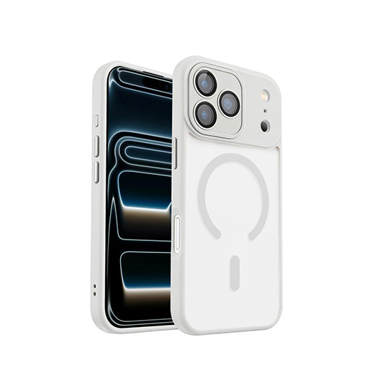 Iphone 17 Pro Xdcase Trade  Frostet    Magsafe Cover Hvid