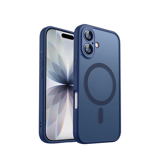 Iphone 17 Xdcase Trade  Frostet    Magsafe Cover Blå