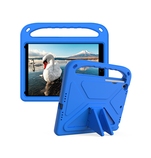 Ipad Air   10   Quot   2019  Stødsikkert Børnecover    Håndtag   Stander Blå