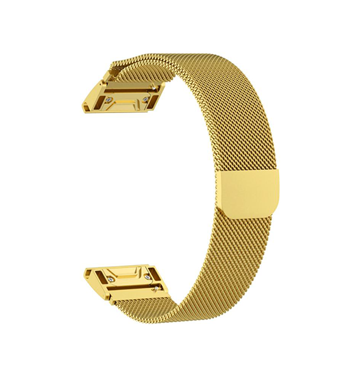 Garmin Quickfit 26mm   Empiri Trade  Milanese Loop   Rem Guld