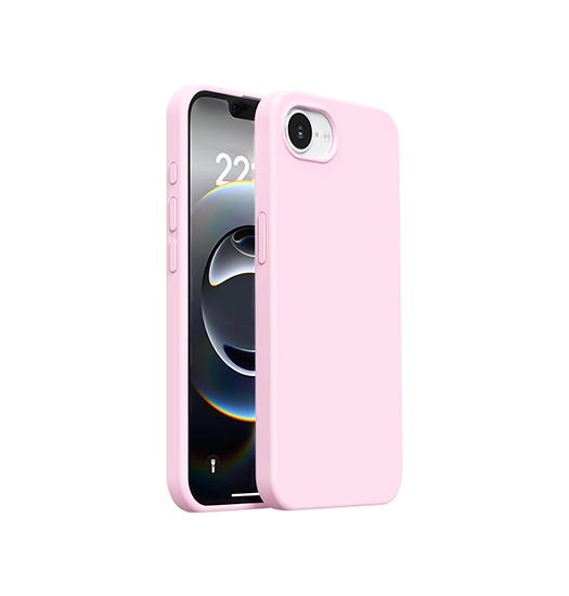 Iphone 17e   16e Burom Trade  Ultra Soft Silikone Cover Baby Pink