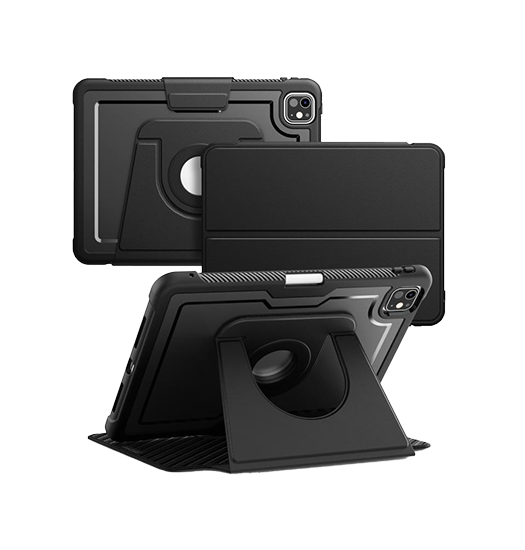Ipad Pro 11 Quot   2024 2025  Armorcase Trade  Full Håndværker Sort