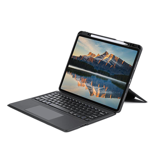 Ipad Air      2020 2022  Bluetooth Tastatur-cover  Sort  Dux Ducis Trade
