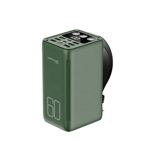Konfulon  60k   22 5w Powerbank 60 000 Mah Grøn