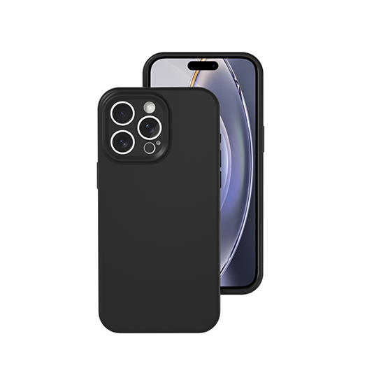 Iphone 16 Pro Max Deluxe Trade  Jelly Silikone Cover Sort
