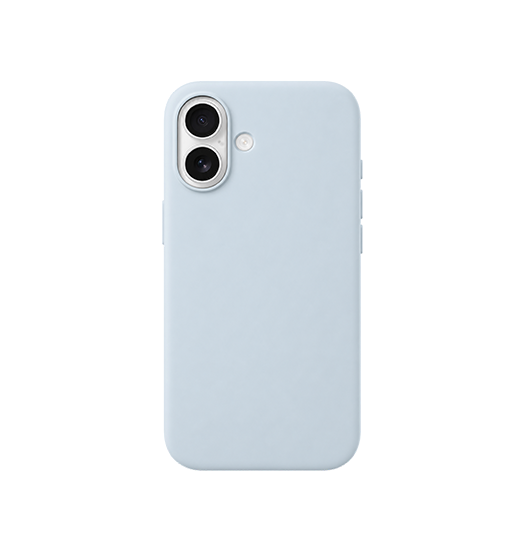 Iphone 16 Delx Trade  Pastel Silikone Cover Sky Blue