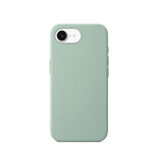 Iphone 17e   16e Delx Trade  Pastel Silikone Cover Moss Green