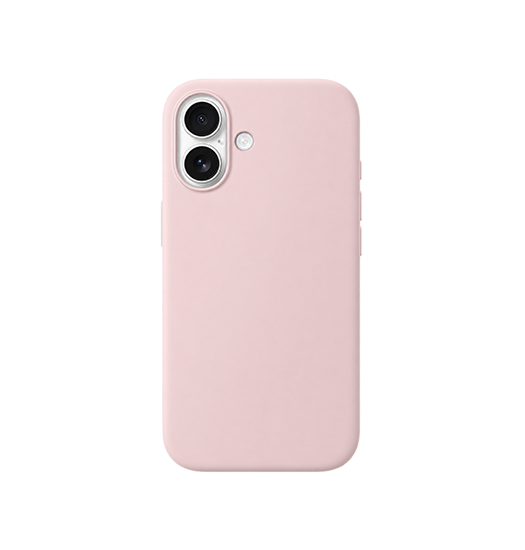 Iphone 16 Delx Trade  Pastel Silikone Cover Sand Pink