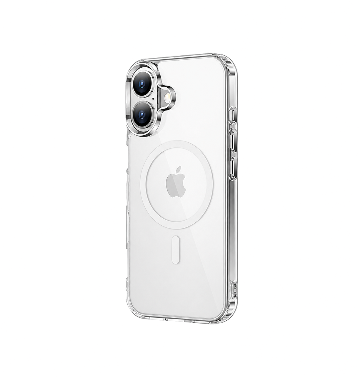 Iphone 16 Plus Delx Trade  Magsafe Silikone Cover Gennemsigtig