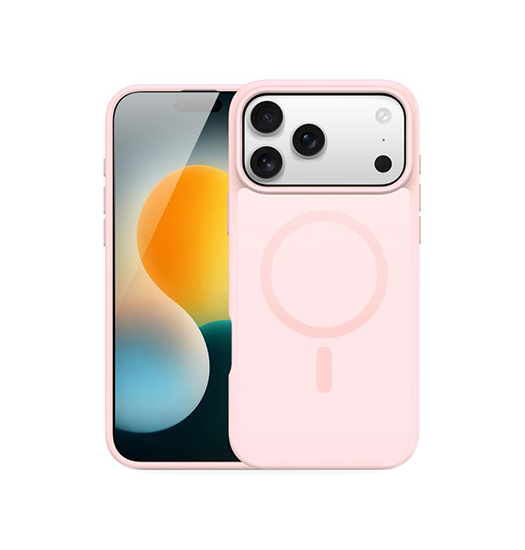 Iphone 17 Pro Max Dux Ducis Trade  Magsafe Silikone Cover Lyserød