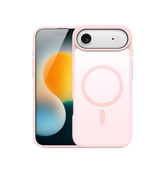 Iphone 17 Air Dux Ducis Trade  Magsafe Silikone Cover Lyserød