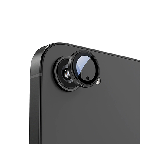 Iphone 17e   16e Ntjo Trade  9h Kamera Linse Beskyttelsesglas Sort