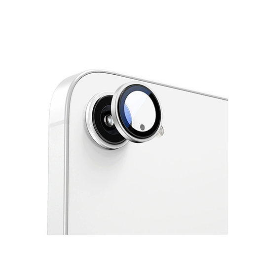 Iphone 17e   16e Ntjo Trade  9h Kamera Linse Beskyttelsesglas Sølv