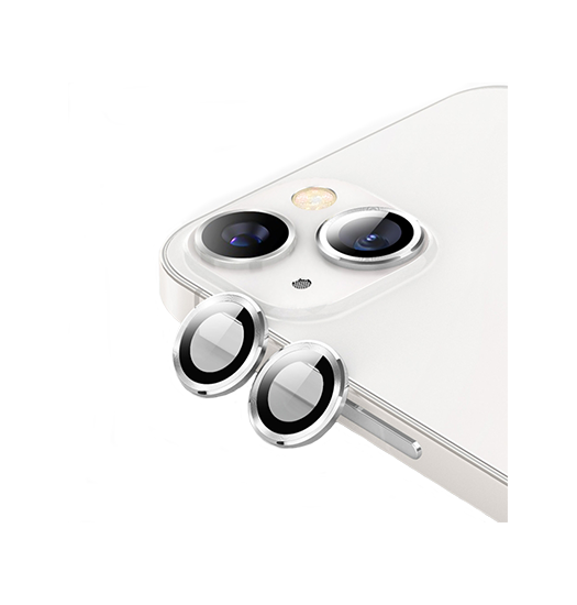 Iphone 13 Ntjo Trade  9h Kamera Linse Beskyttelsesglas Sølv