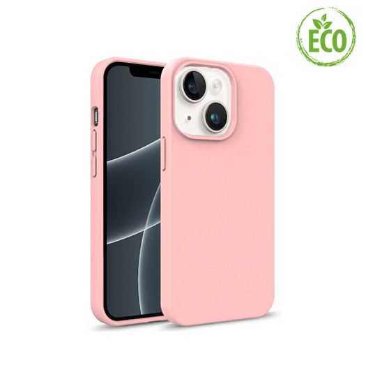 Iphone 14 Plus Ecocase Trade  100  Plantebaseret Cover Rose