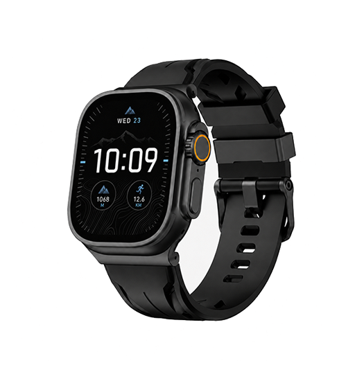 Apple Watch  42 44   45 46 49mm  Trailhunter Trade  Outdoor Sportsrem Shadow Black