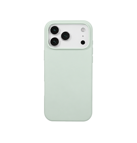 Iphone 17 Pro Delx Trade  Pastel Silikone Cover Moss Green