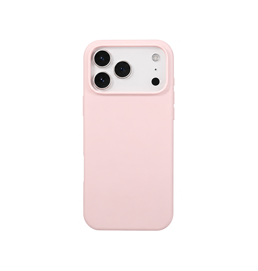 Iphone 17 Pro Delx Trade  Pastel Silikone Cover Sand Pink
