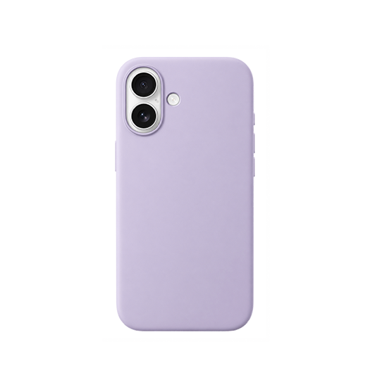 Iphone 17 Delx Trade  Pastel Silikone Cover Lilla