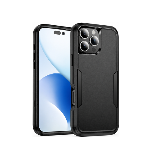 Iphone 16 Pro Max Realike Trade  Pro Stødsikkert Håndværker Cover Sort