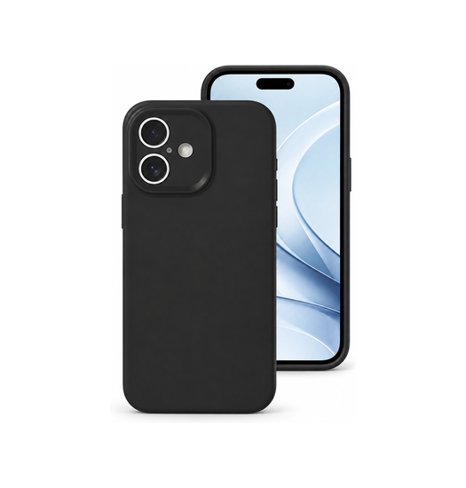 Iphone 16 Plus Deluxe Trade  Jelly Silikone Cover Sort