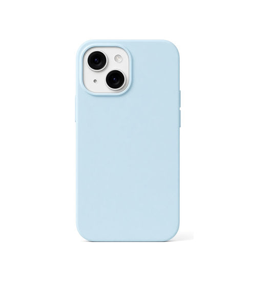 Iphone 15 Delx Trade  Pastel Silikone Cover Mineral Blue