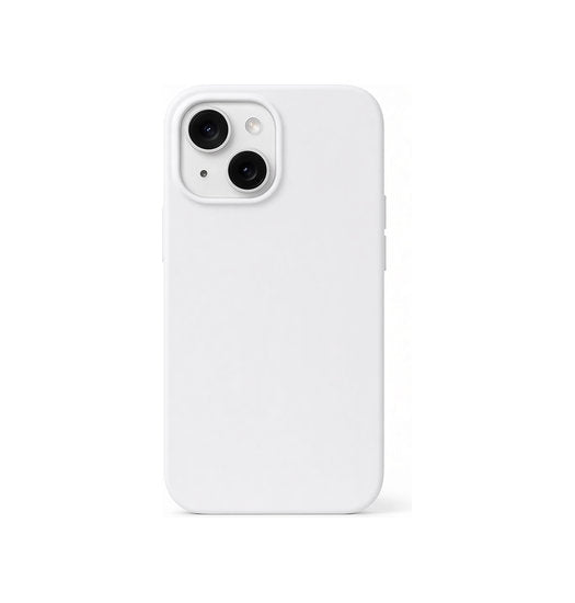 Iphone 13 Delx Trade  Pastel Silikone Cover Hvid Lysegrå
