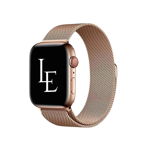 Apple Watch  38 40   41 42mm    Empiri Trade  Milanese Loop Retro Guld
