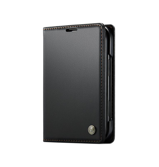 Iphone Duo  Caseme Trade  Neo Læder Cover   Pung Sort