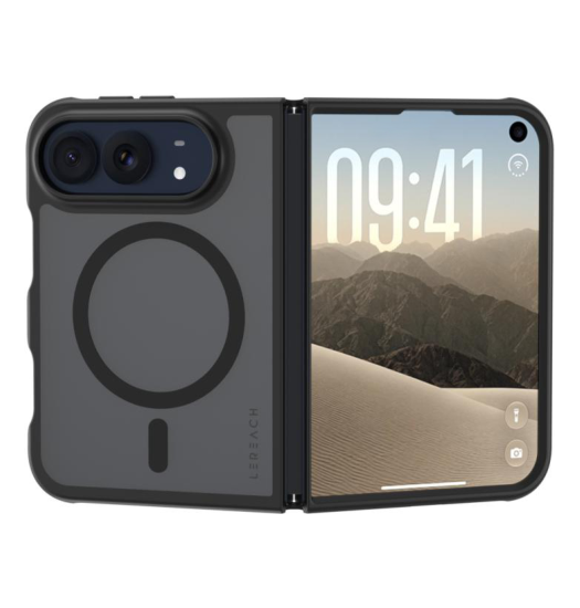 Iphone Duo Lereach Trade  Magsafe Cover Semitransparent Sort