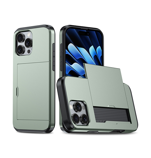 Iphone 12 Pro Max Deluxe Trade Håndværker Cover Kortholder Army