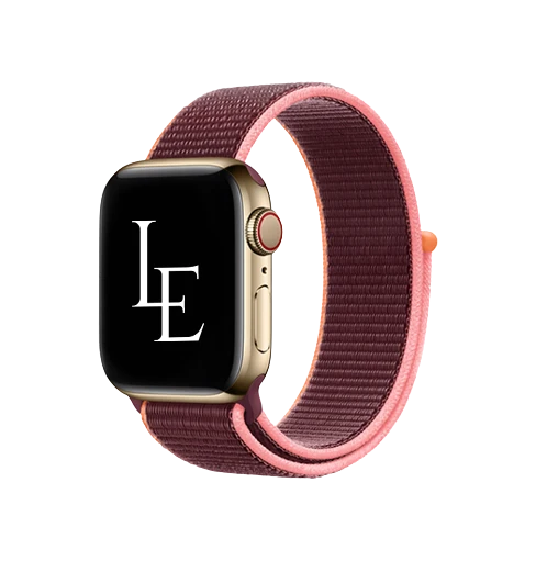 Apple Watch  38 40   41 42mm    Empiri Trade  Sport  Nylon Velcro Rem Blomme
