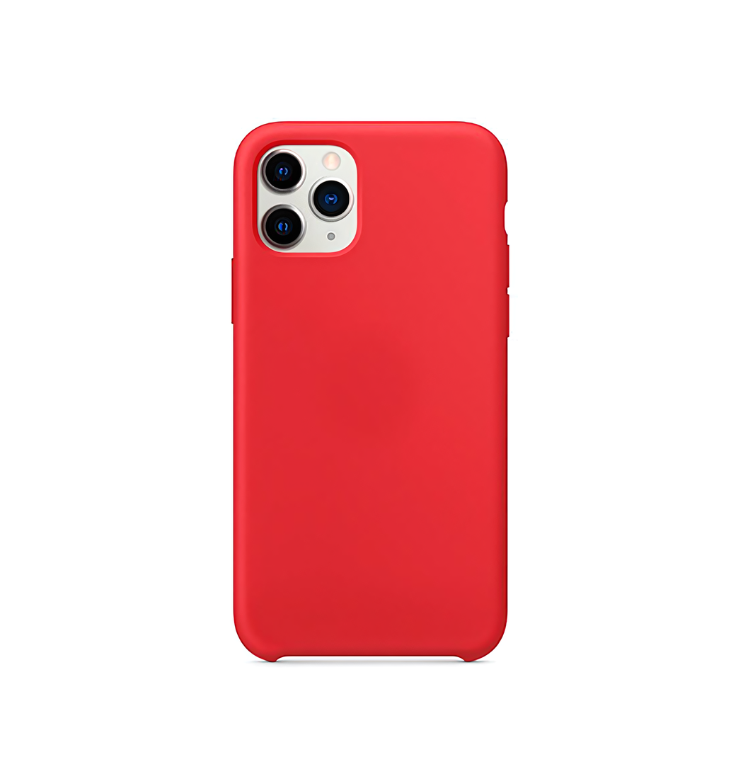 Iphone 11 Pro Deluxe Trade  Soft Touch Silikone Cover Rød