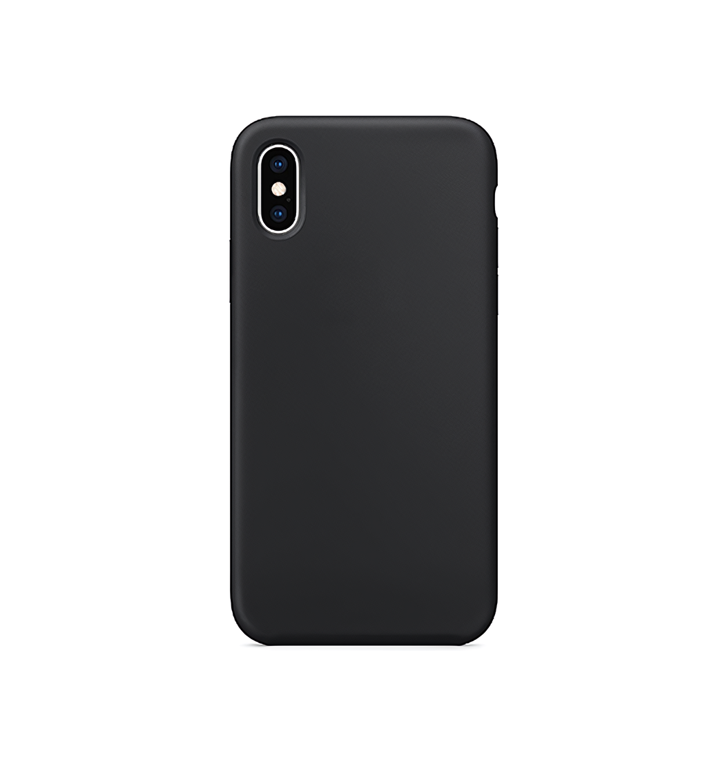 Iphone Deluxe Trade Soft Touch Silikone Cover Sort