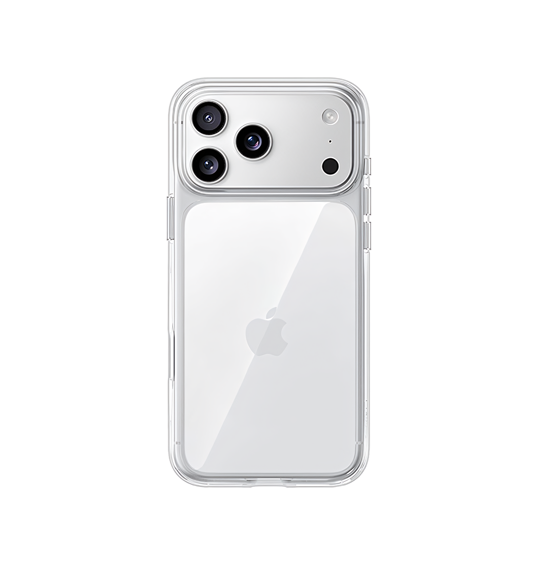 Iphone 17 Pro Delx Trade Ultra Silikone Cover Gennemsigtig