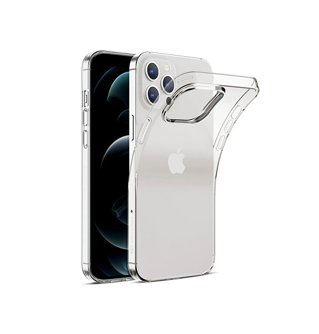 Iphone 12 Pro Delx Trade  Ultra Silikone Cover Gennemsigtig