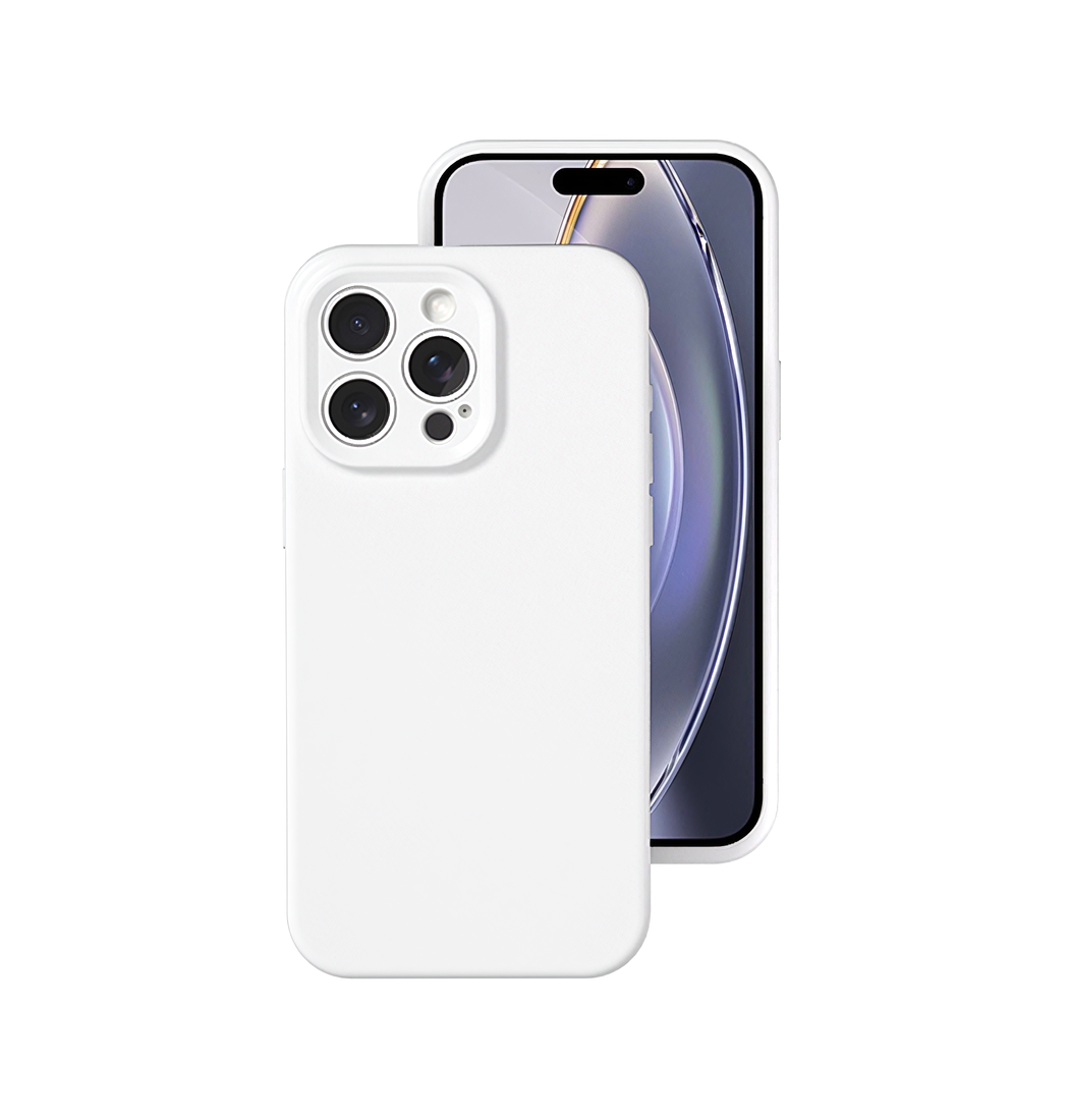 Iphone 16 Pro Deluxe Trade Jelly Silikone Cover Hvid