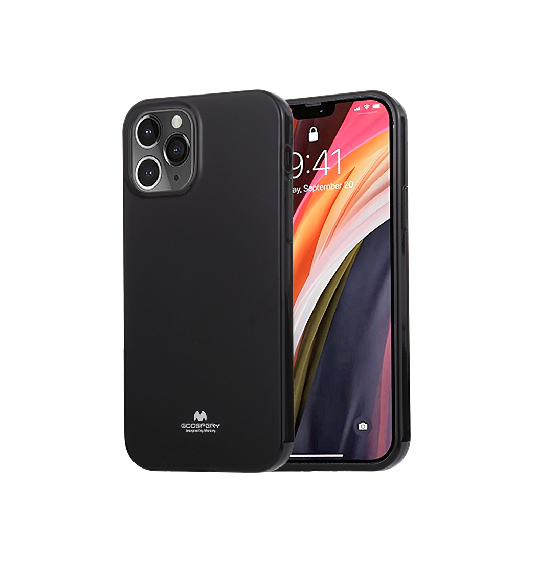 Iphone 12 Pro Max  Goospery Trade  Delight Silikone Cover Black Onyx