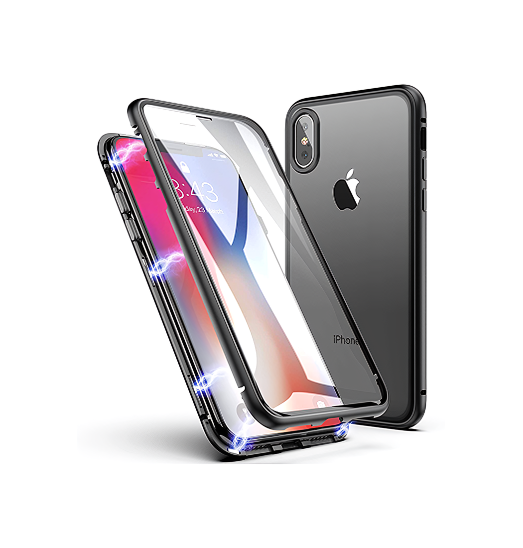 Iphone      Magguard Trade  360 Magnetisk Cover    Hærdet Glas