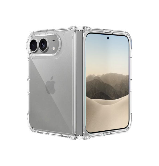 Iphone Duo  Delx Trade  Ultra Silikone Cover Gennemsigtig