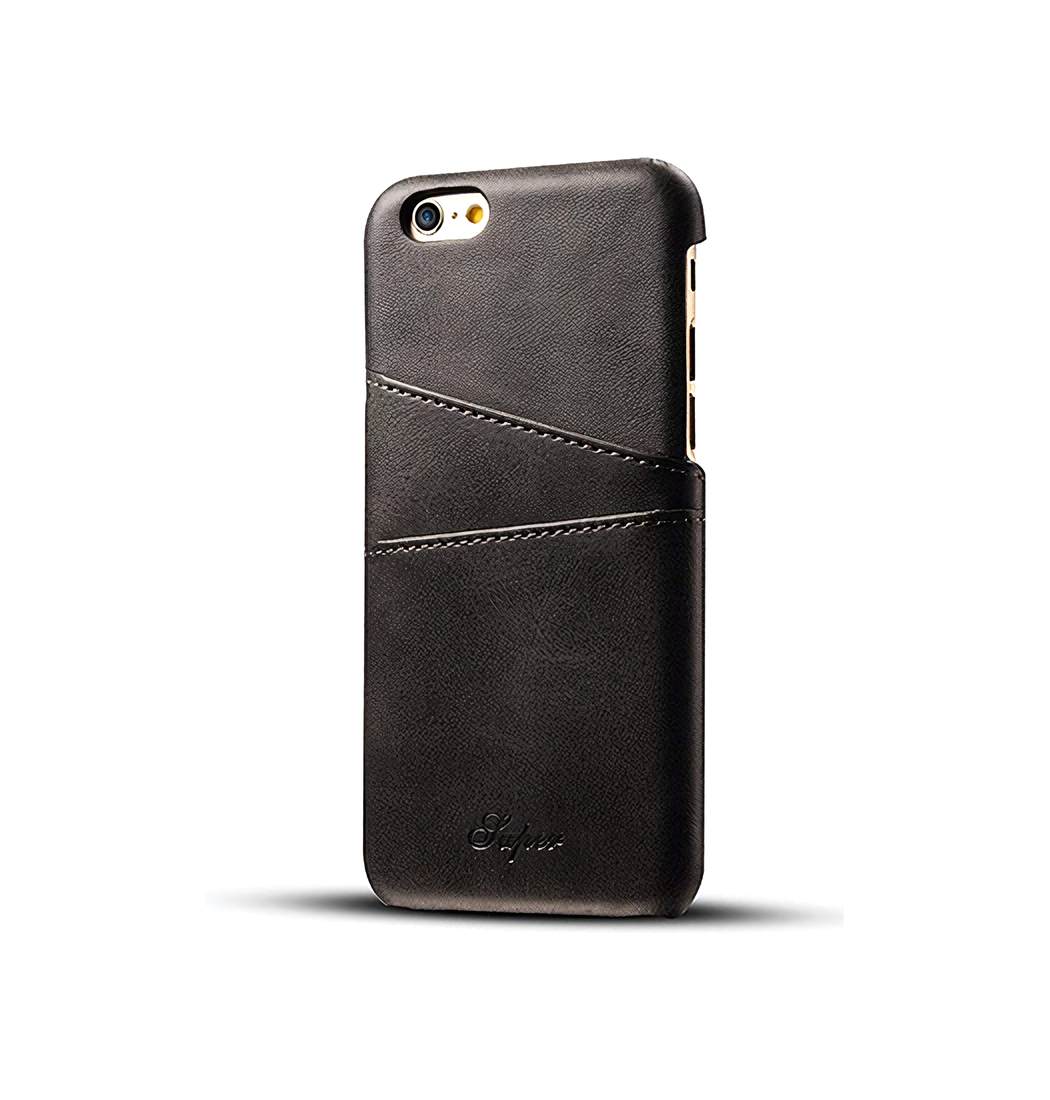 Iphone 6s Design Trade Læder Cover Kortholder Sort
