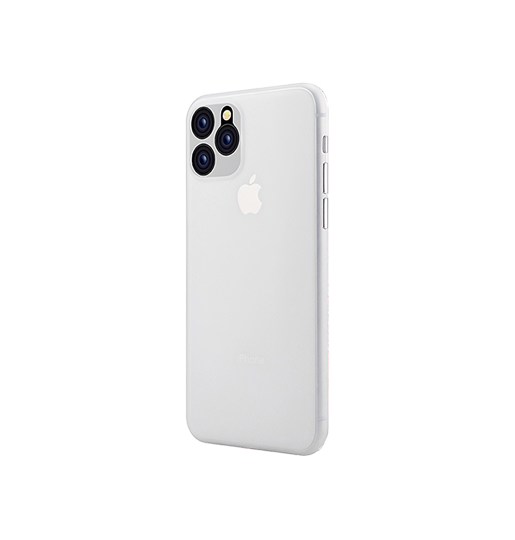 Iphone 11 Pro Ultratynd Matte Series Cover       Hvid Klar